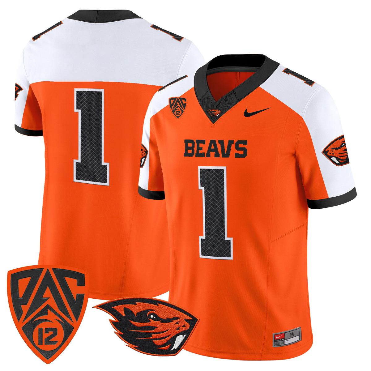 Men's Oregon State Beavers 2026 Vapor Limited Jersey - All Stitched