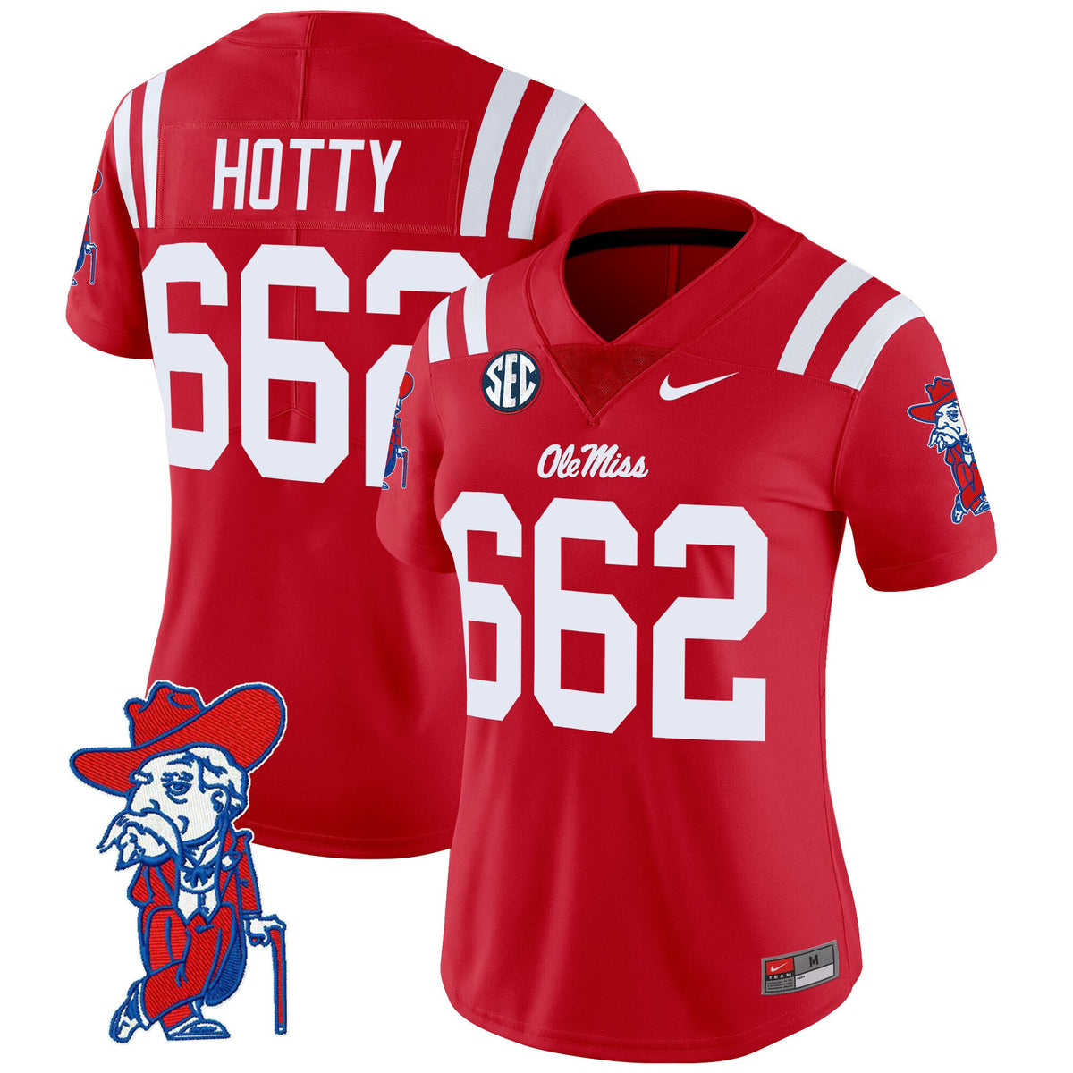 Women's Ole Miss Rebels 2026 Vapor Limited Jersey V2 - All Stitched