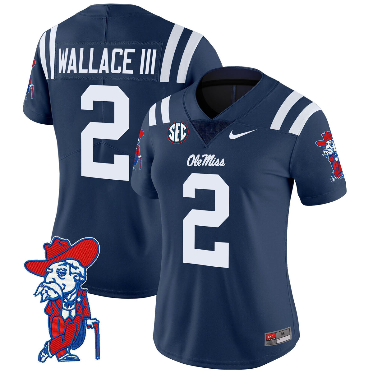 Women's Ole Miss Rebels 2026 Vapor Limited Jersey V2 - All Stitched