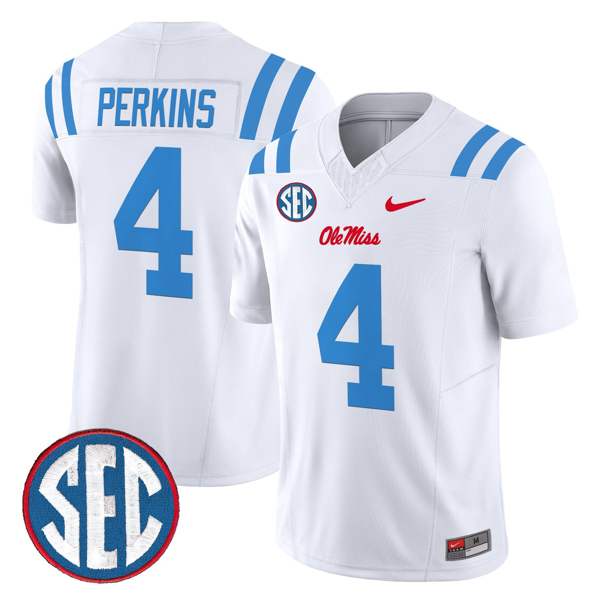 Men's Ole Miss Rebels 2026 Vapor Limited Jersey - All Stitched