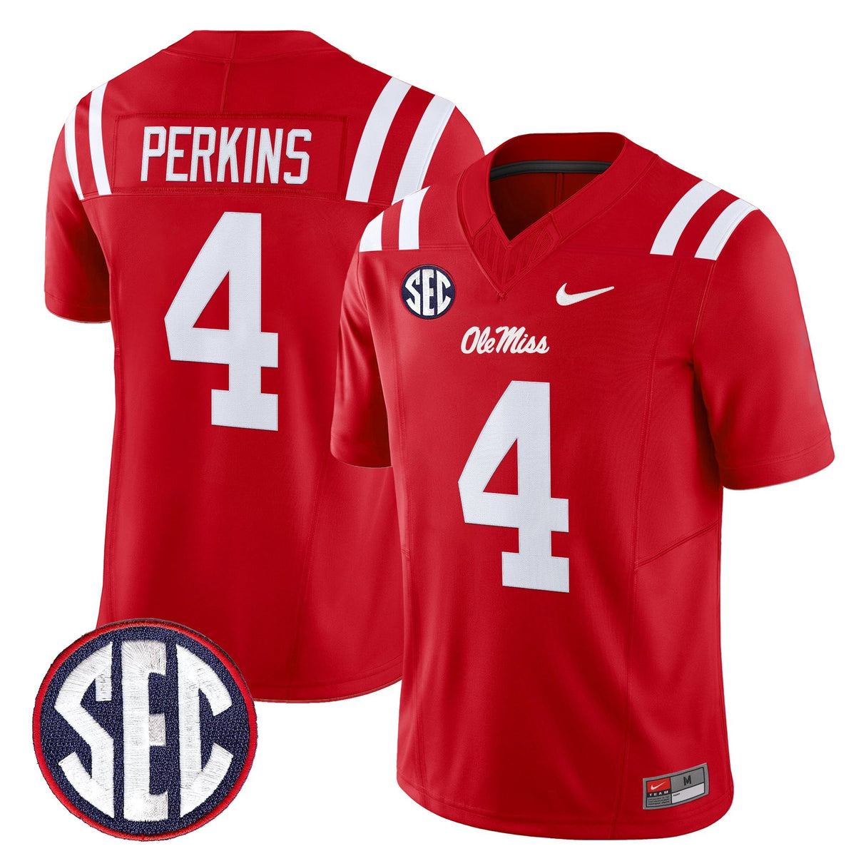 Men's Ole Miss Rebels 2026 Vapor Limited Jersey - All Stitched