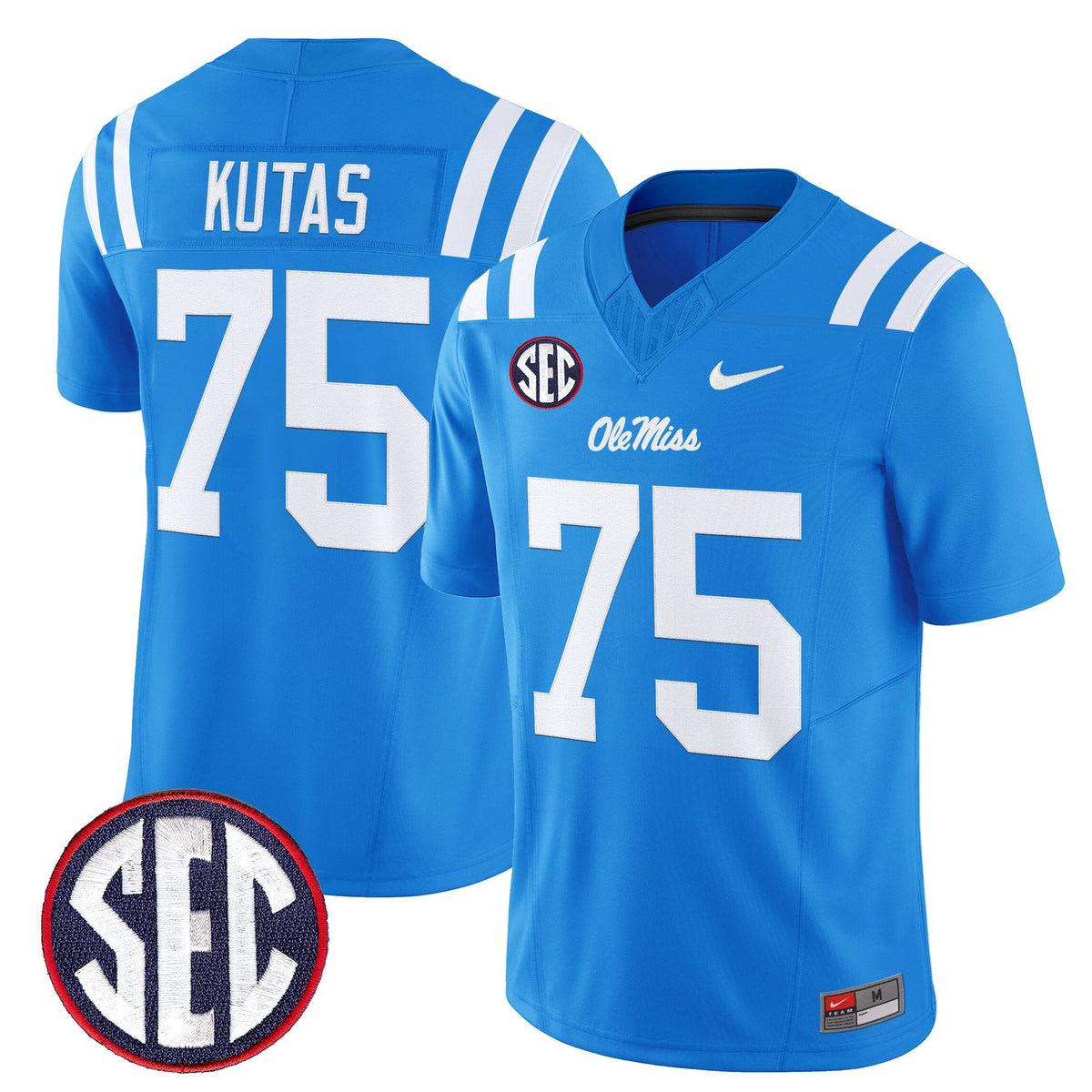 Men's Ole Miss Rebels 2026 Vapor Limited Jersey - All Stitched