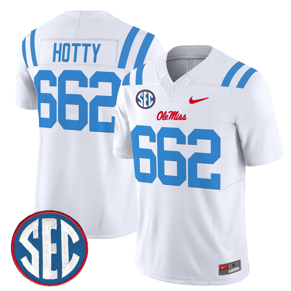 Men's Ole Miss Rebels 2026 Vapor Limited Jersey - All Stitched