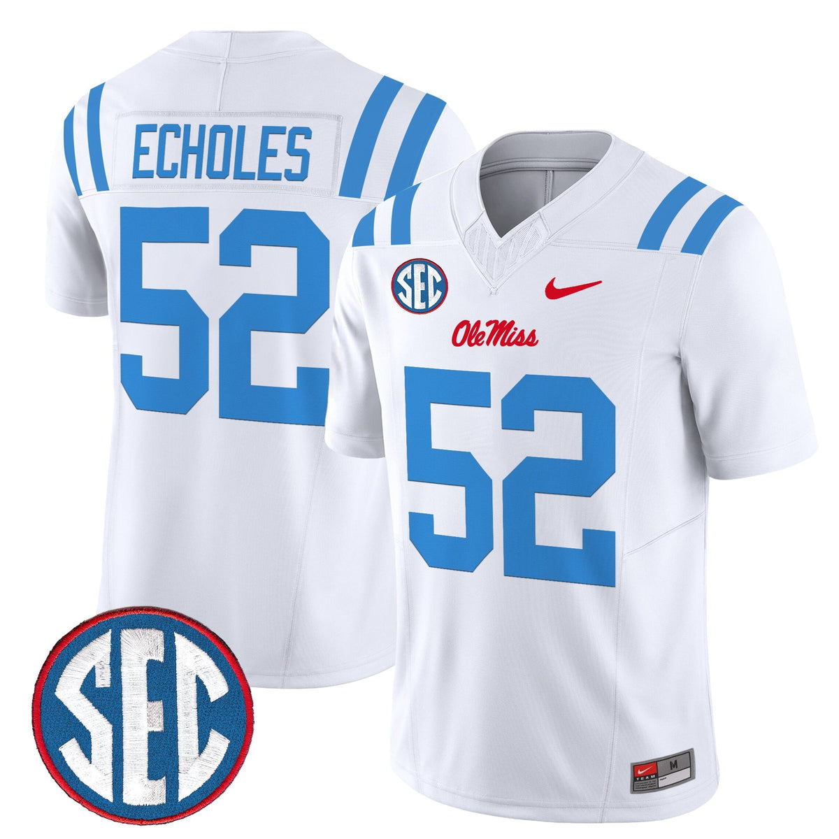 Men's Ole Miss Rebels 2026 Vapor Limited Jersey - All Stitched