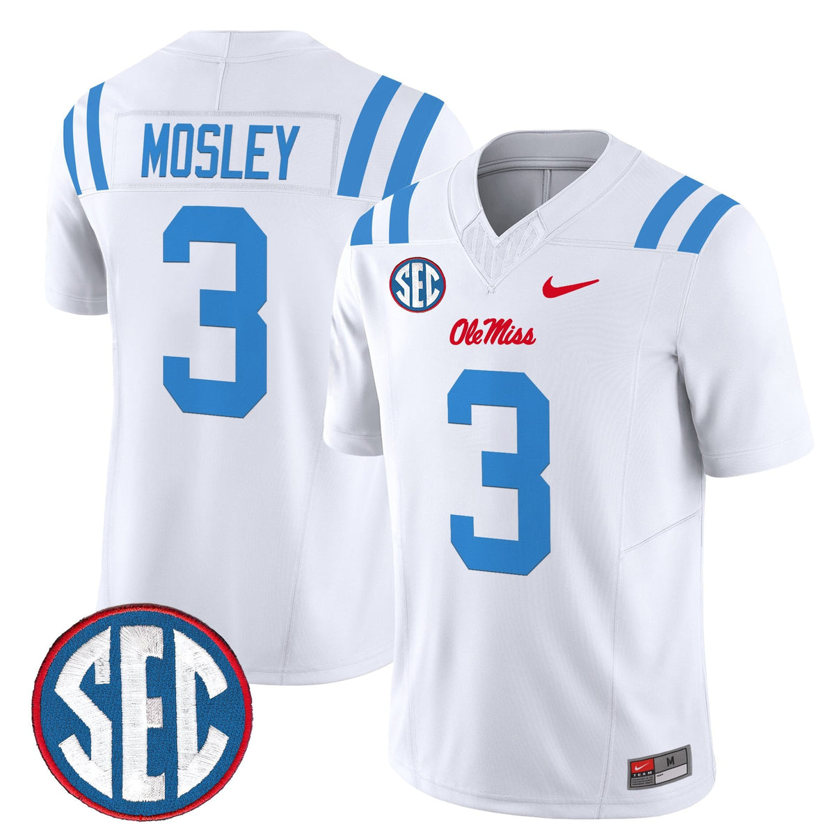 Men's Ole Miss Rebels 2026 Vapor Limited Jersey - All Stitched