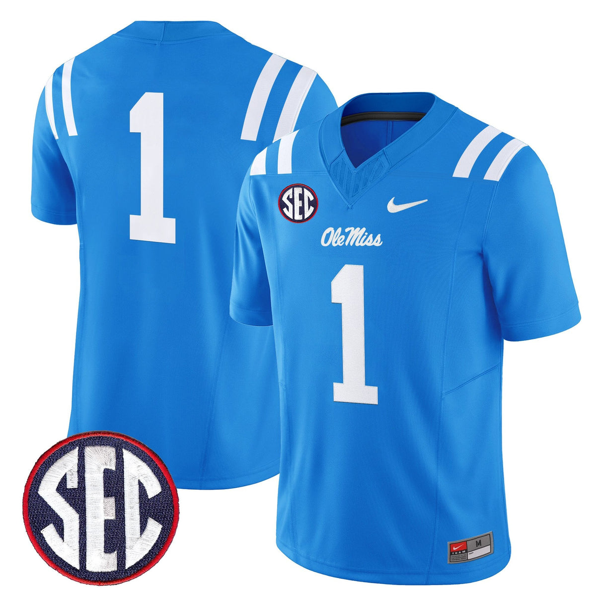 Men's Ole Miss Rebels 2026 Vapor Limited Jersey - All Stitched