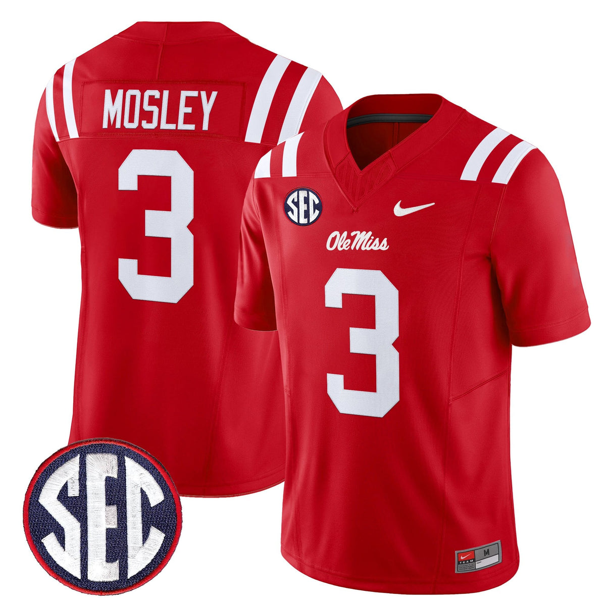 Men's Ole Miss Rebels 2026 Vapor Limited Jersey - All Stitched
