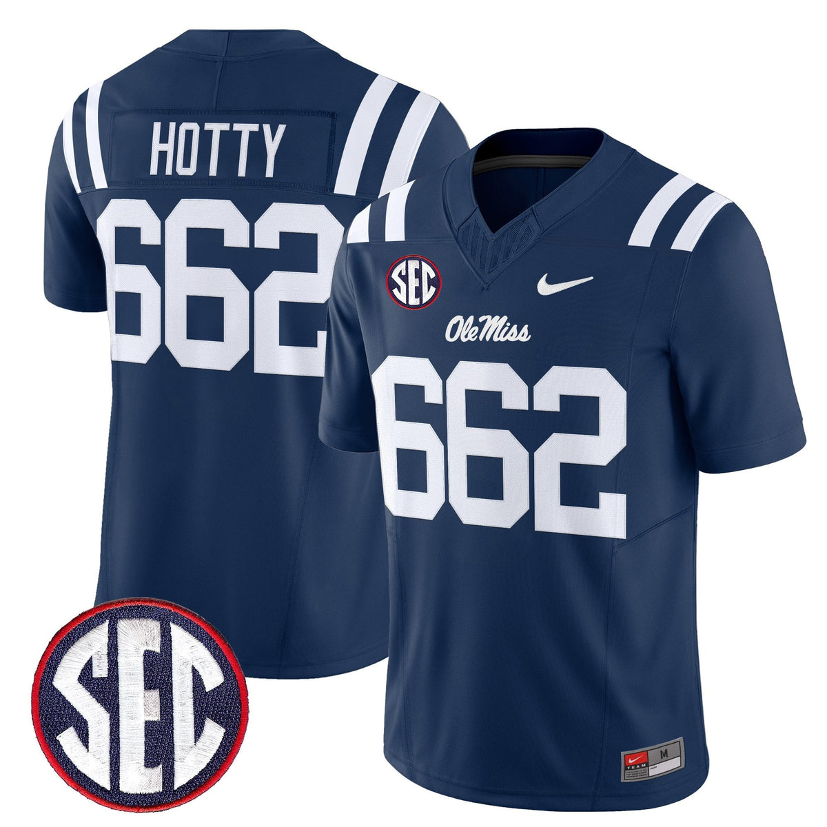 Men's Ole Miss Rebels 2026 Vapor Limited Jersey - All Stitched