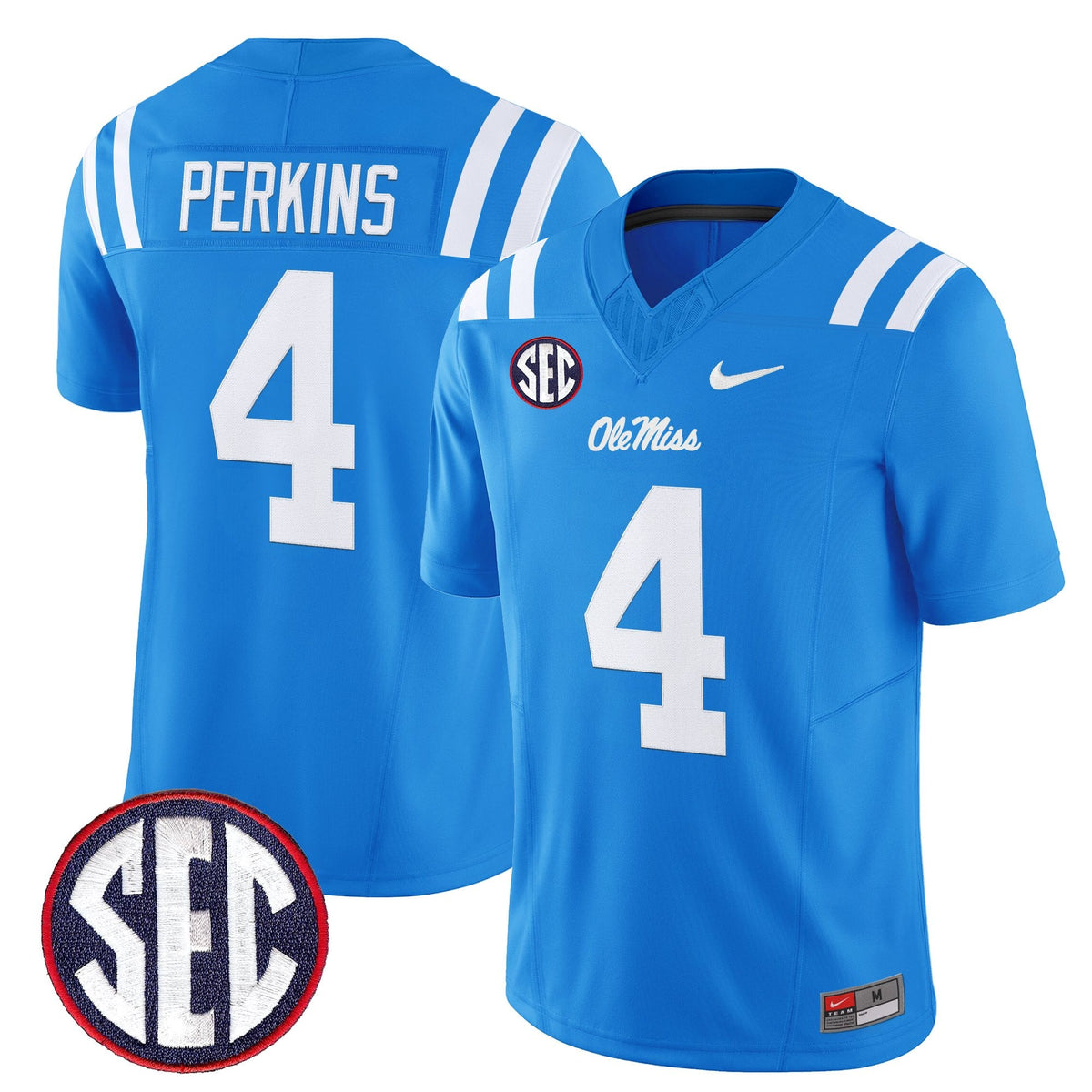 Men's Ole Miss Rebels 2026 Vapor Limited Jersey - All Stitched