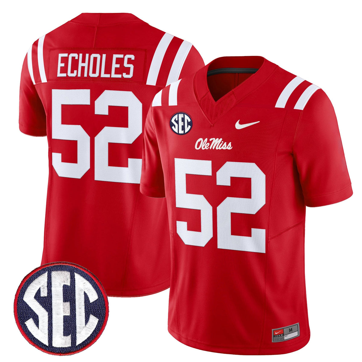 Men's Ole Miss Rebels 2026 Vapor Limited Jersey - All Stitched