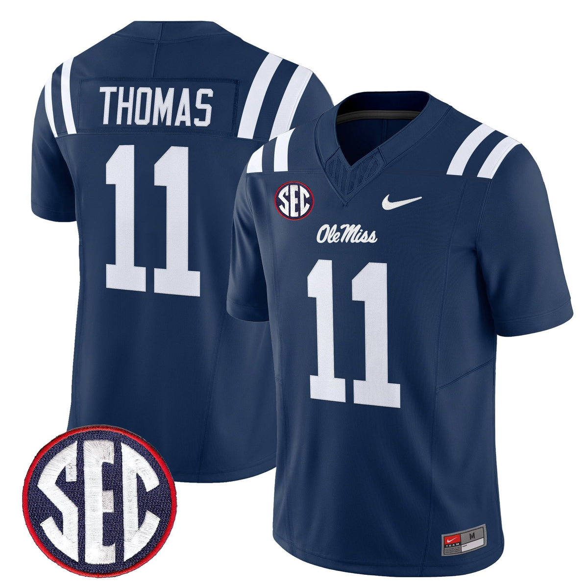 Men's Ole Miss Rebels 2026 Vapor Limited Jersey - All Stitched