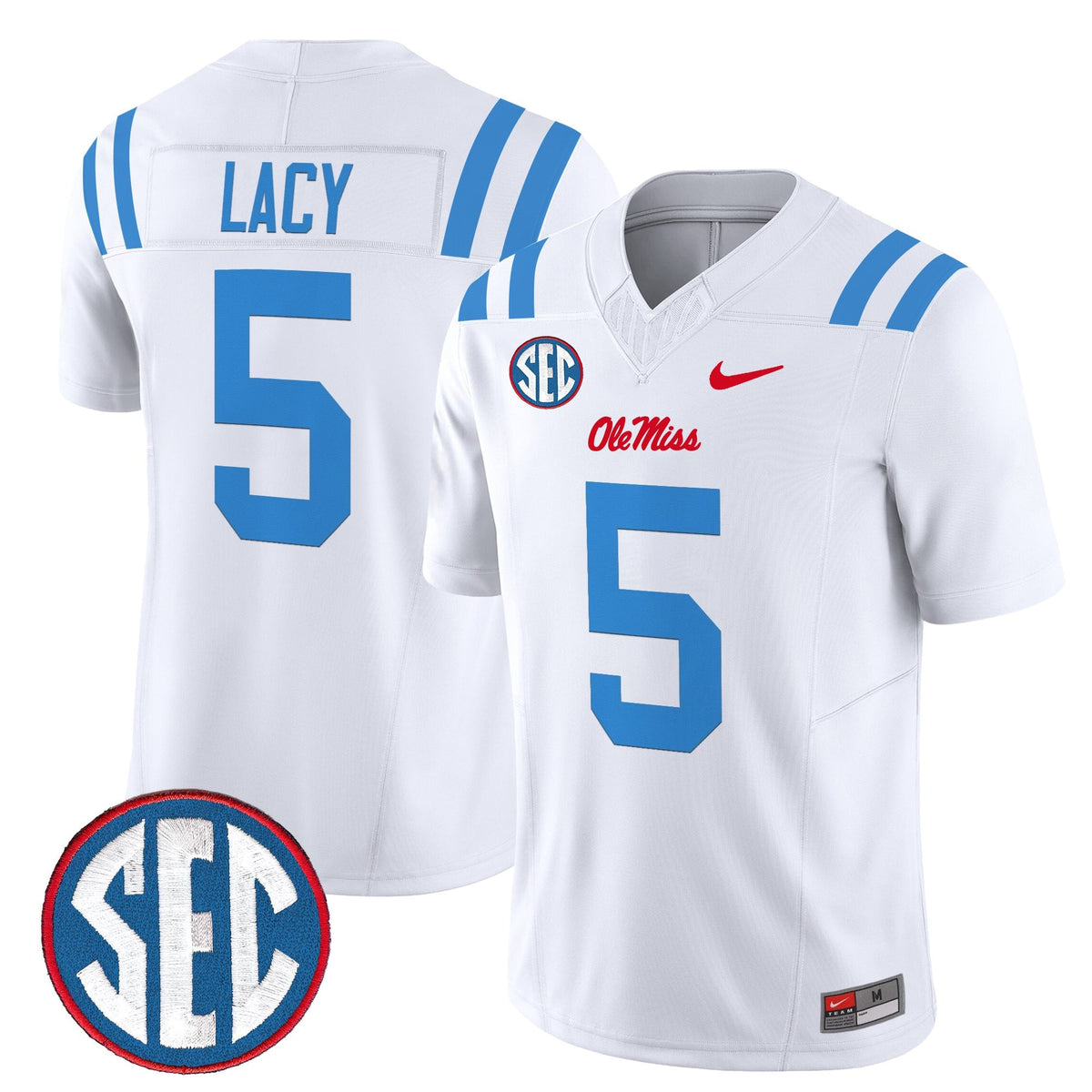 Men's Ole Miss Rebels 2026 Vapor Limited Jersey - All Stitched