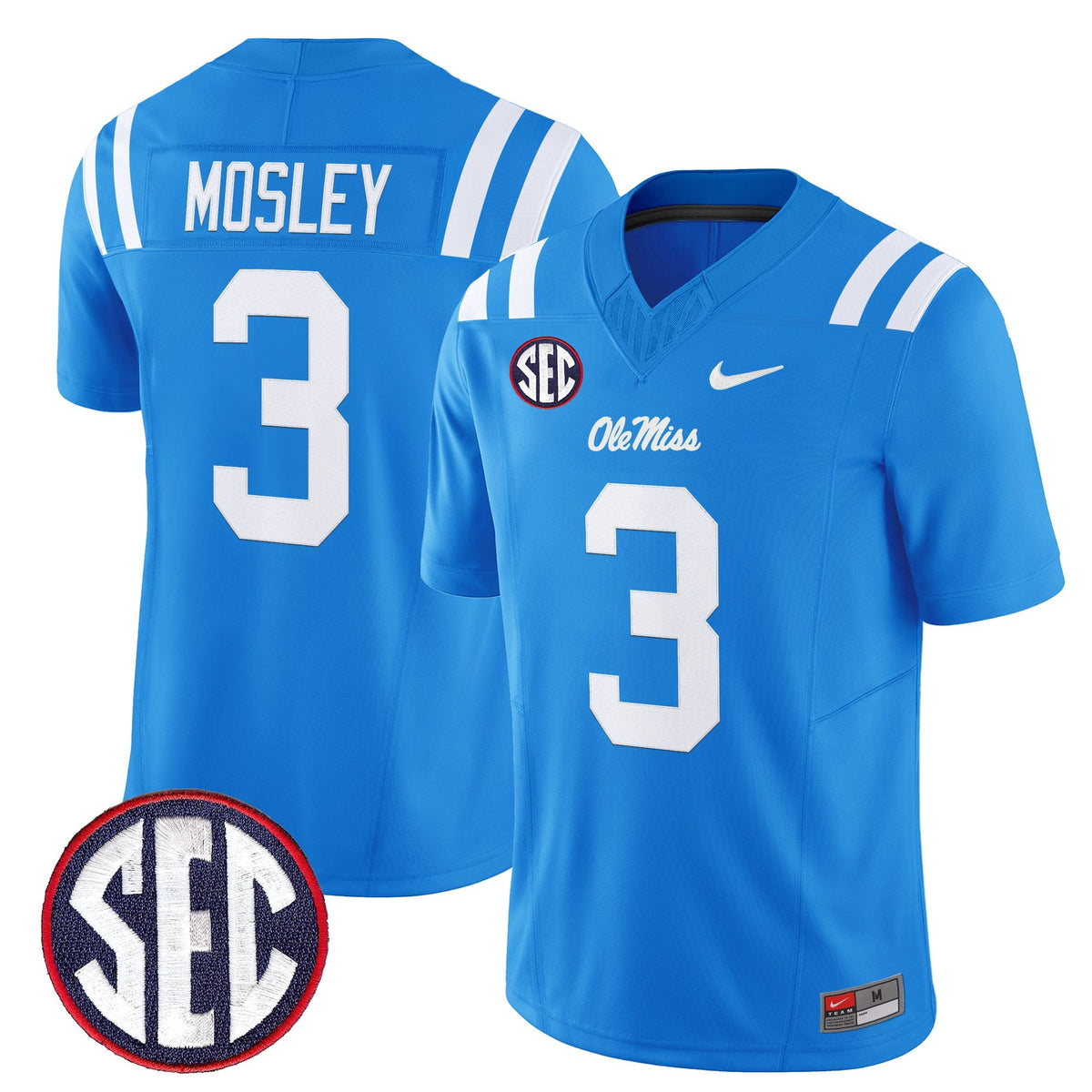 Men's Ole Miss Rebels 2026 Vapor Limited Jersey - All Stitched