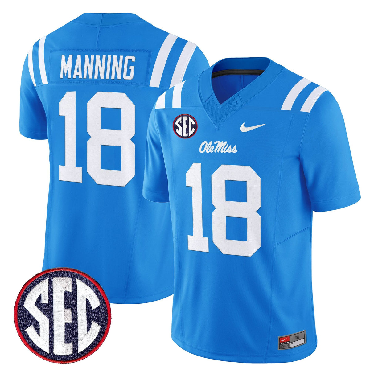 Men's Ole Miss Rebels 2026 Vapor Limited Jersey - All Stitched