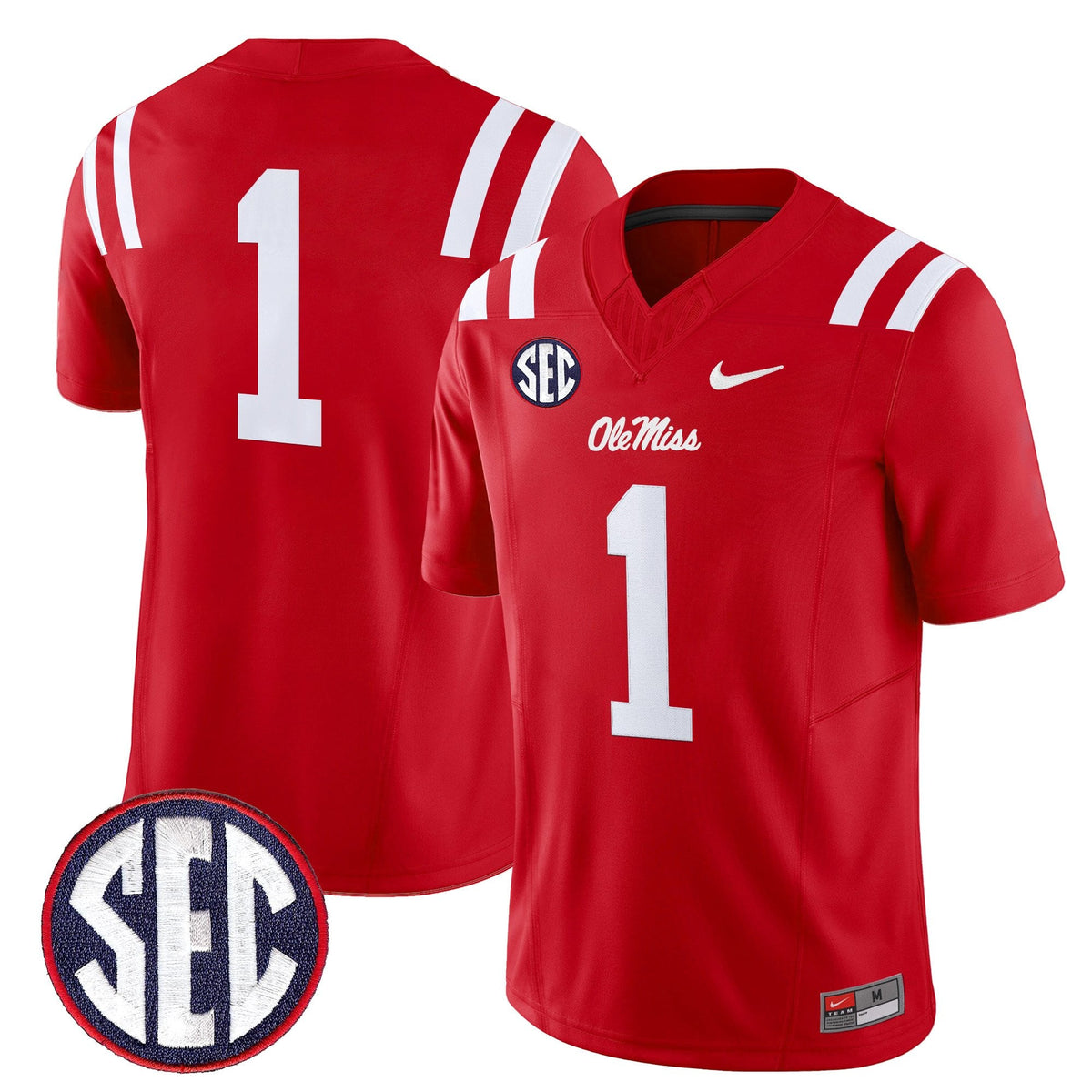 Men's Ole Miss Rebels 2026 Vapor Limited Jersey - All Stitched