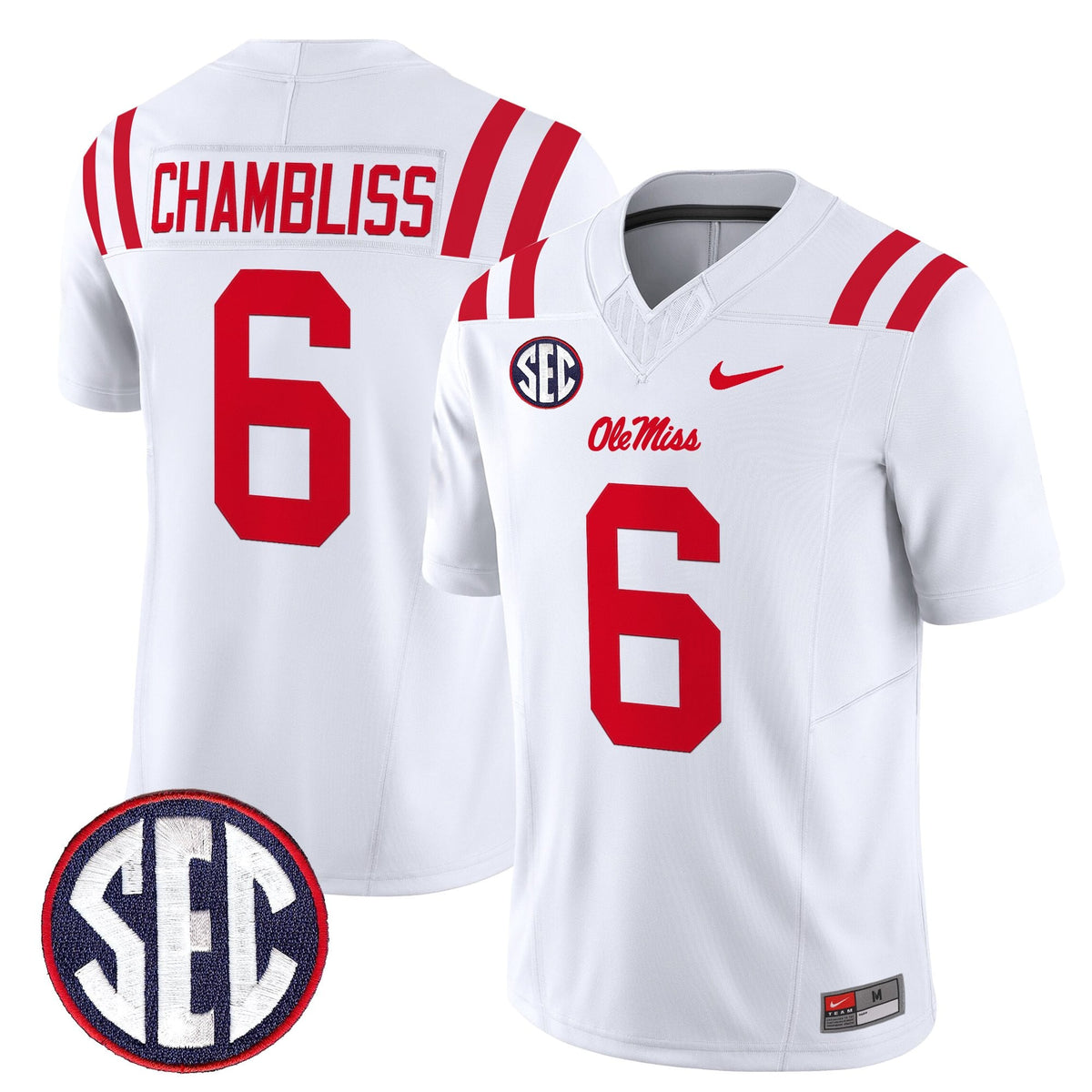 Men's Ole Miss Rebels 2026 Vapor Limited Jersey - All Stitched
