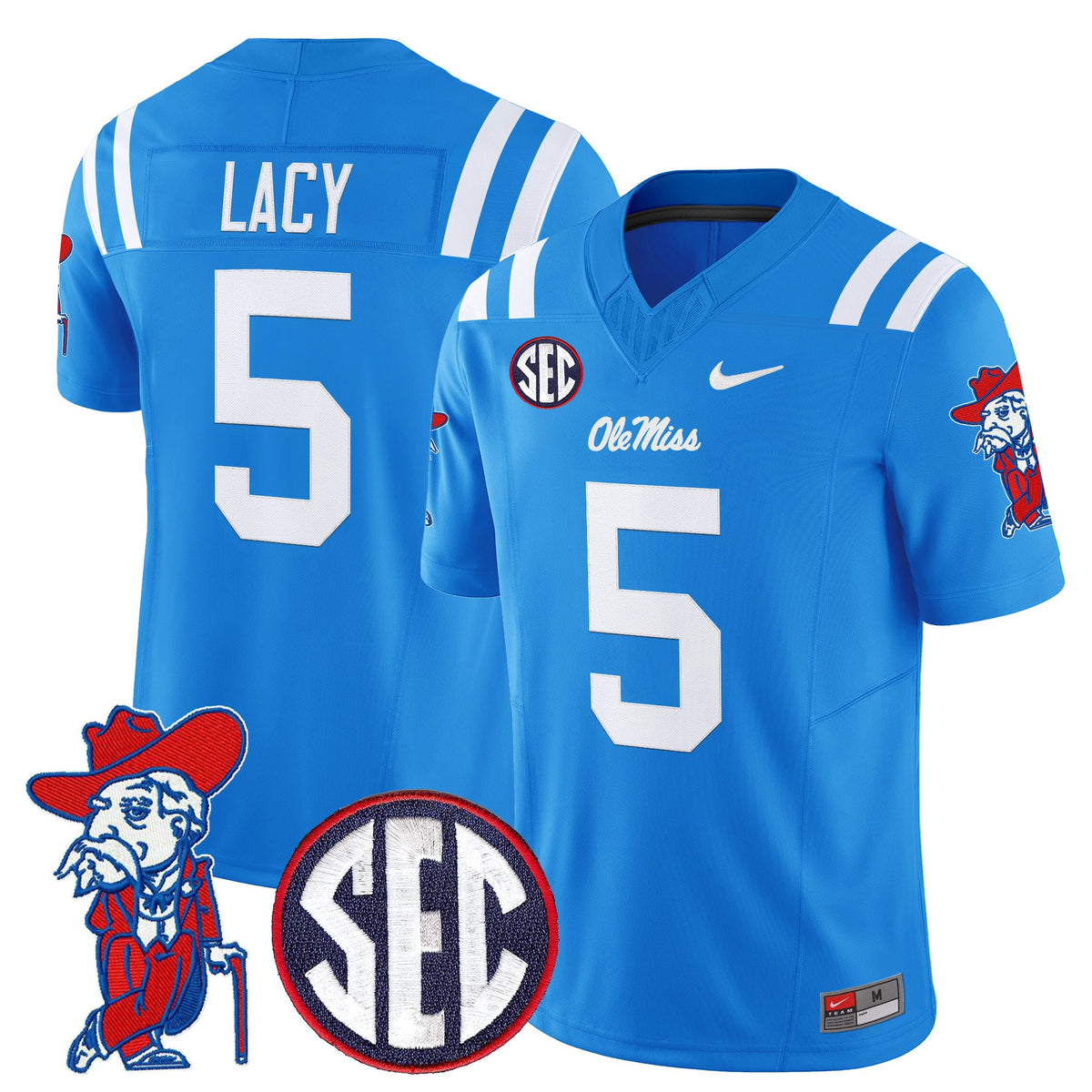 Men's Ole Miss Rebels 2026 Vapor Limited Jersey V2 - All Stitched