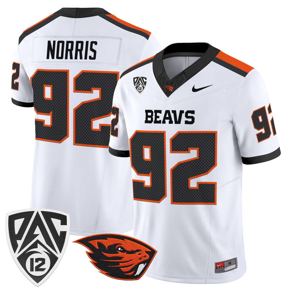 Men's Oregon State Beavers 2026 Vapor Limited Jersey - All Stitched