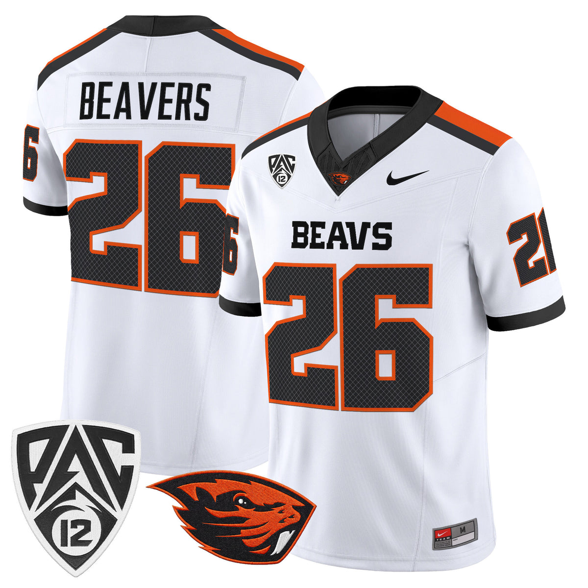 Men's Oregon State Beavers 2026 Vapor Limited Jersey - All Stitched