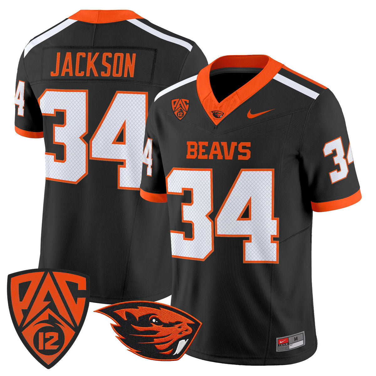 Men's Oregon State Beavers 2026 Vapor Limited Jersey - All Stitched