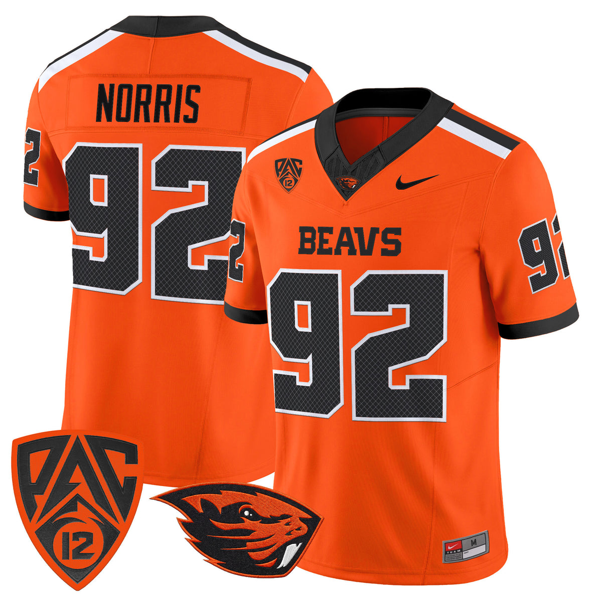 Men's Oregon State Beavers 2026 Vapor Limited Jersey - All Stitched