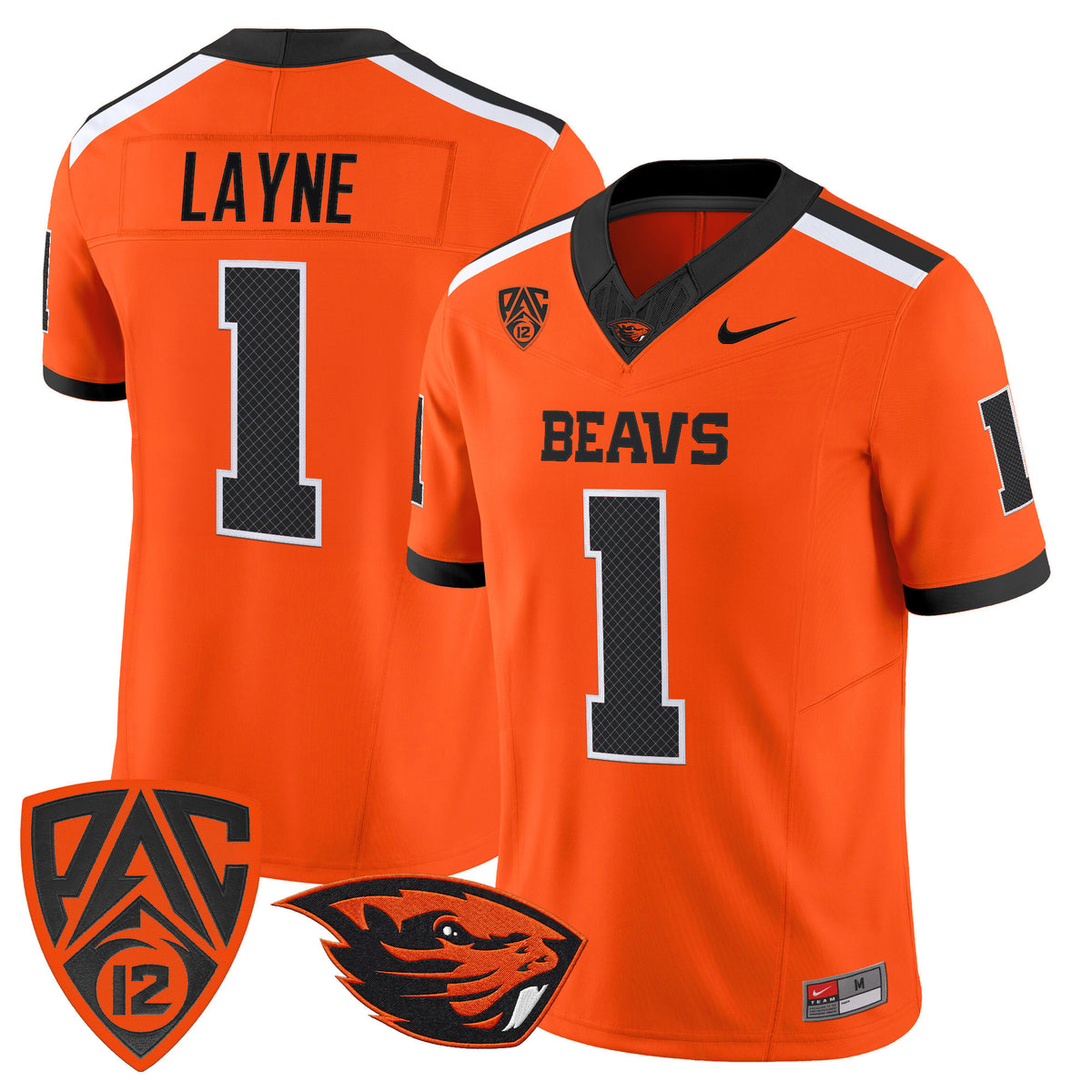 Men's Oregon State Beavers 2026 Vapor Limited Jersey - All Stitched