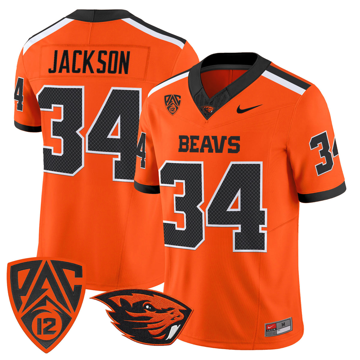 Men's Oregon State Beavers 2026 Vapor Limited Jersey - All Stitched