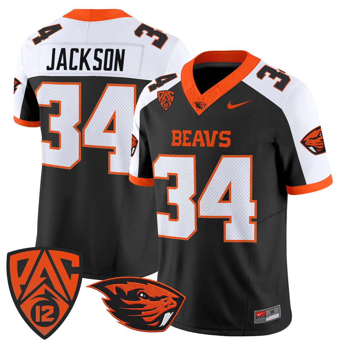 Men's Oregon State Beavers 2026 Vapor Limited Jersey - All Stitched