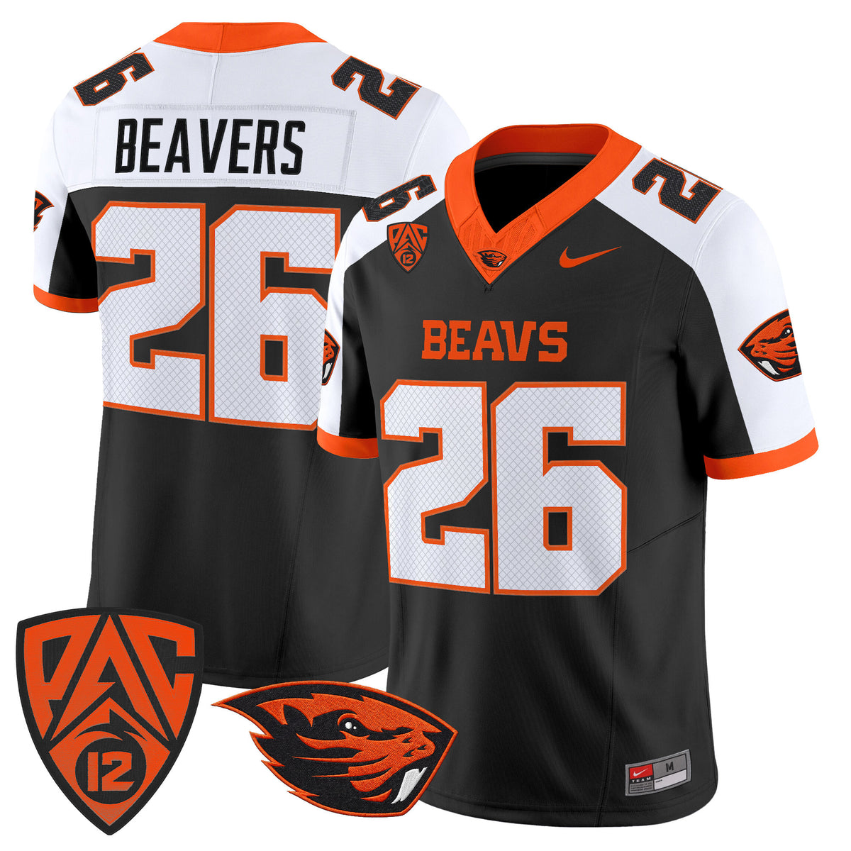 Men's Oregon State Beavers 2026 Vapor Limited Jersey - All Stitched