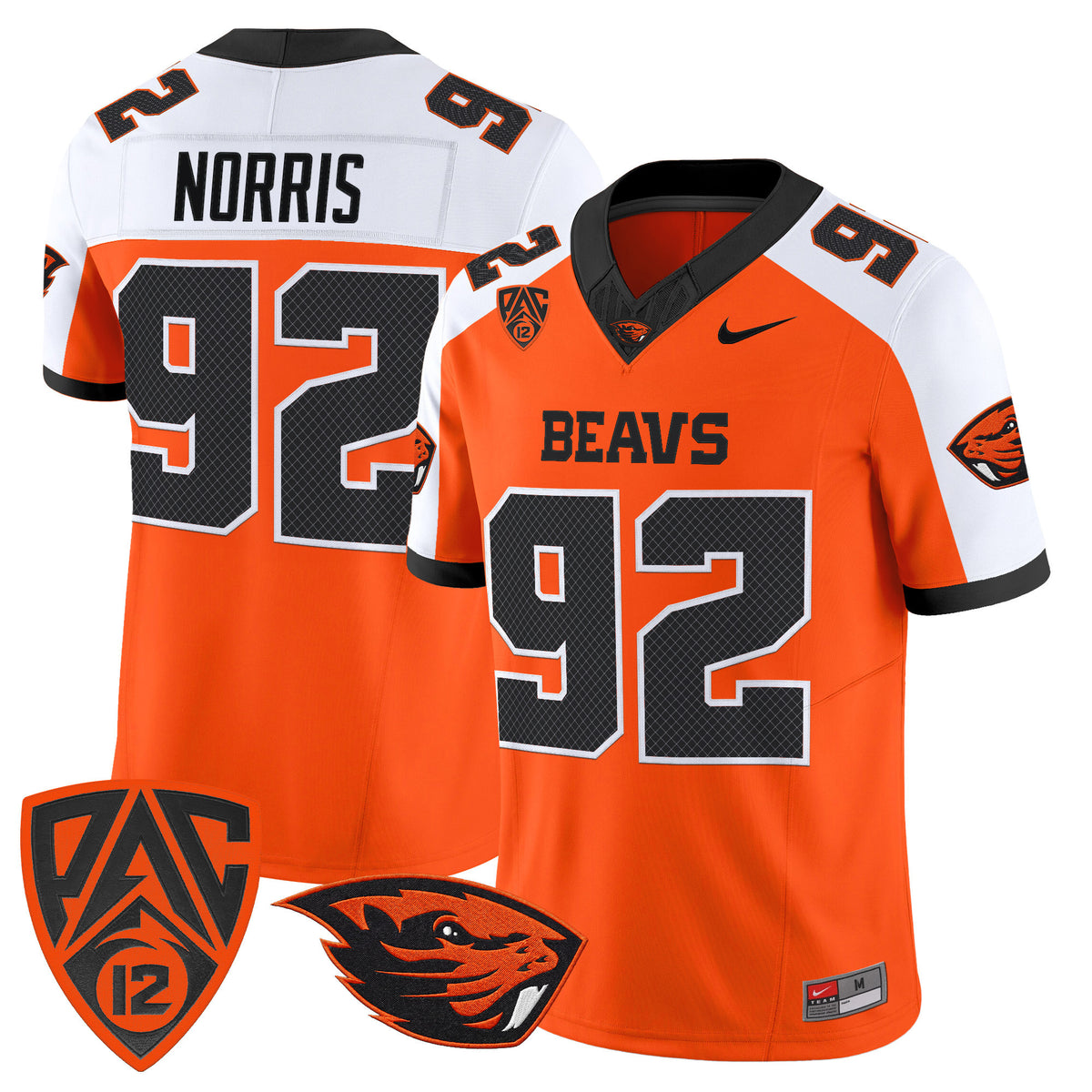 Men's Oregon State Beavers 2026 Vapor Limited Jersey - All Stitched