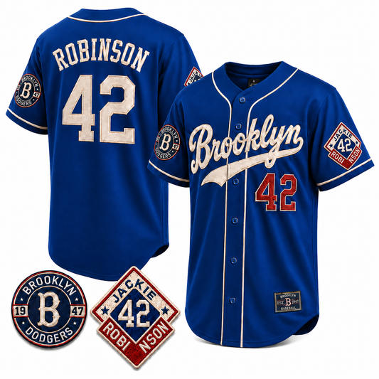 42  Robinson Legacy Heritage Baseball Jersey - All Stitched