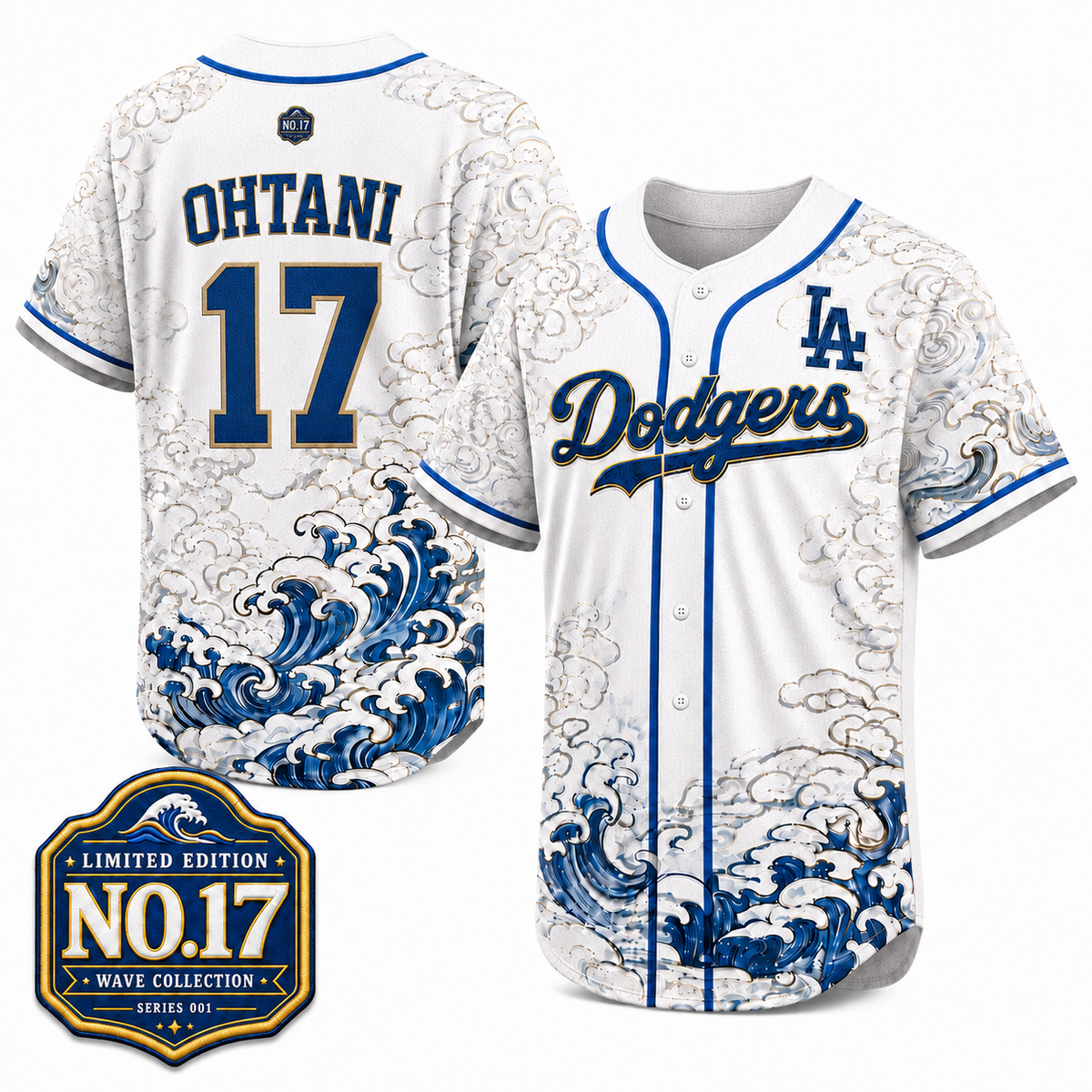Los Angeles Dodgers Wave Edition™ Limited Jersey - All Stitched