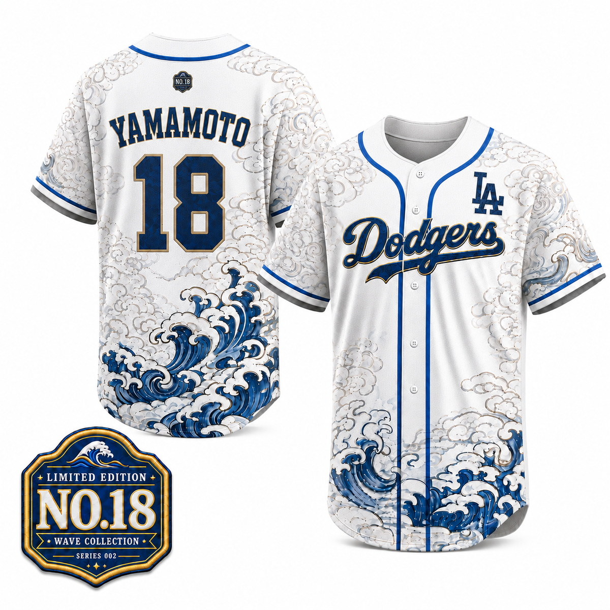 Los Angeles Dodgers Wave Edition™ Limited Jersey - All Stitched
