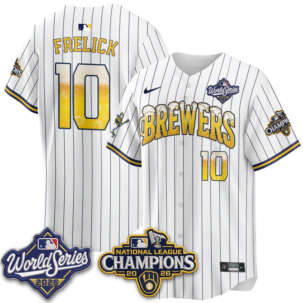 MIL "Pitcher & Pint" 2026 NL Champions Limited Edition - Stitched