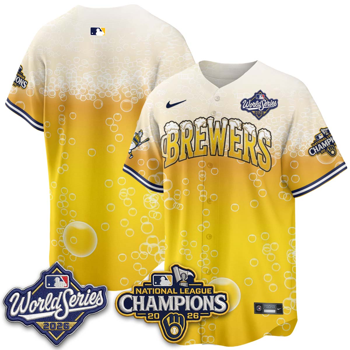 MIL "Pitcher & Pint" 2026 NL Champions Limited Edition - Stitched