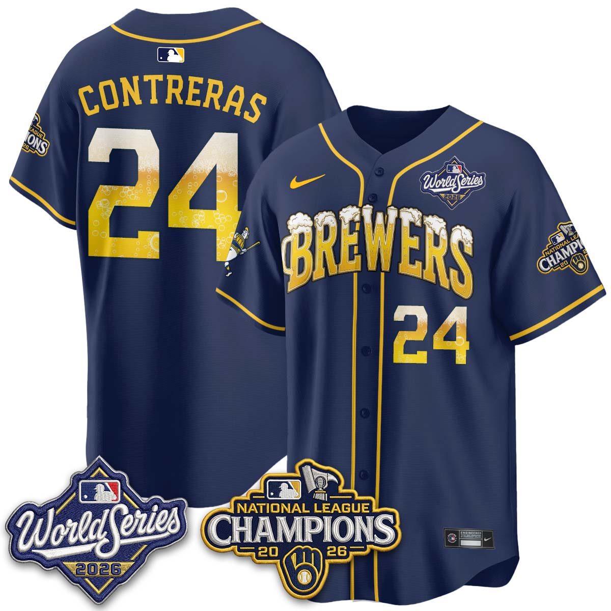 MIL "Pitcher & Pint" 2026 NL Champions Limited Edition - Stitched