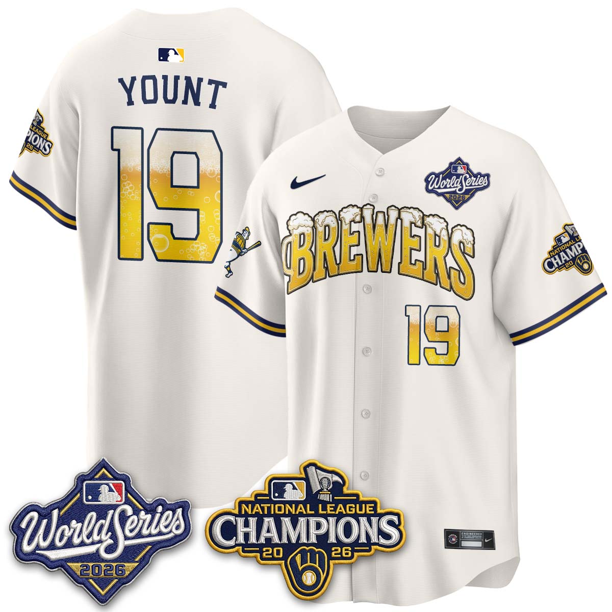 MIL "Pitcher & Pint" 2026 NL Champions Limited Edition - Stitched