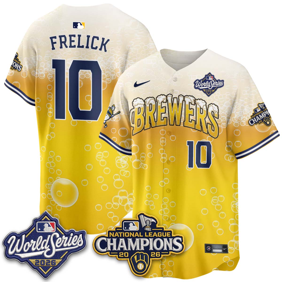 MIL "Pitcher & Pint" 2026 NL Champions Limited Edition - Stitched