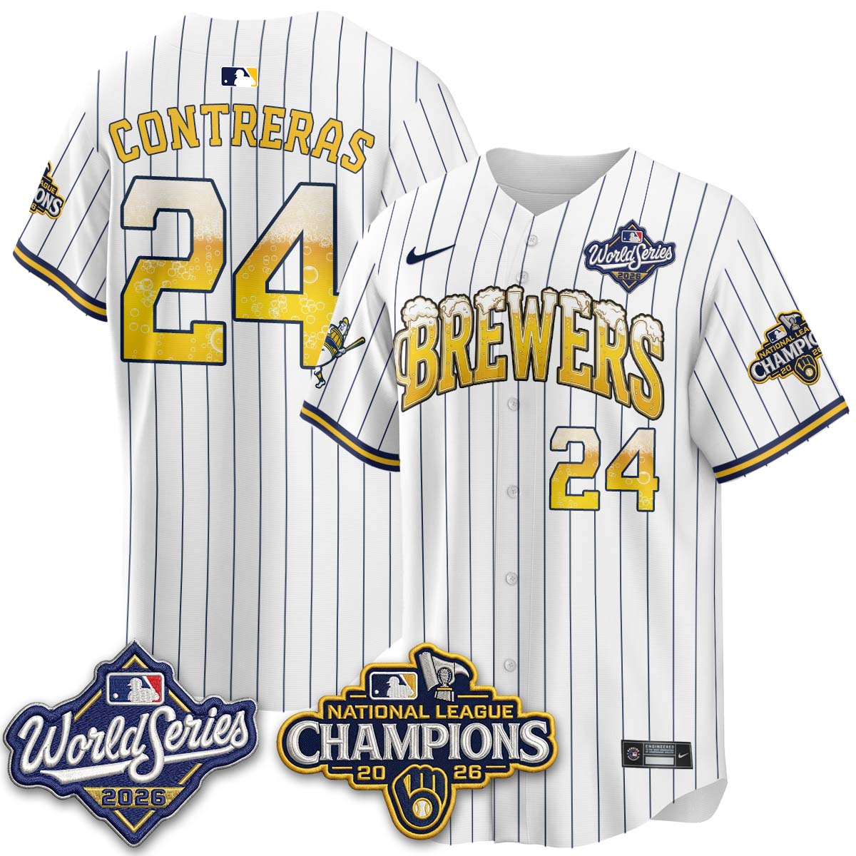 MIL "Pitcher & Pint" 2026 NL Champions Limited Edition - Stitched