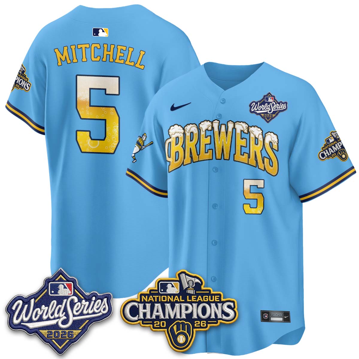 MIL "Pitcher & Pint" 2026 NL Champions Limited Edition - Stitched