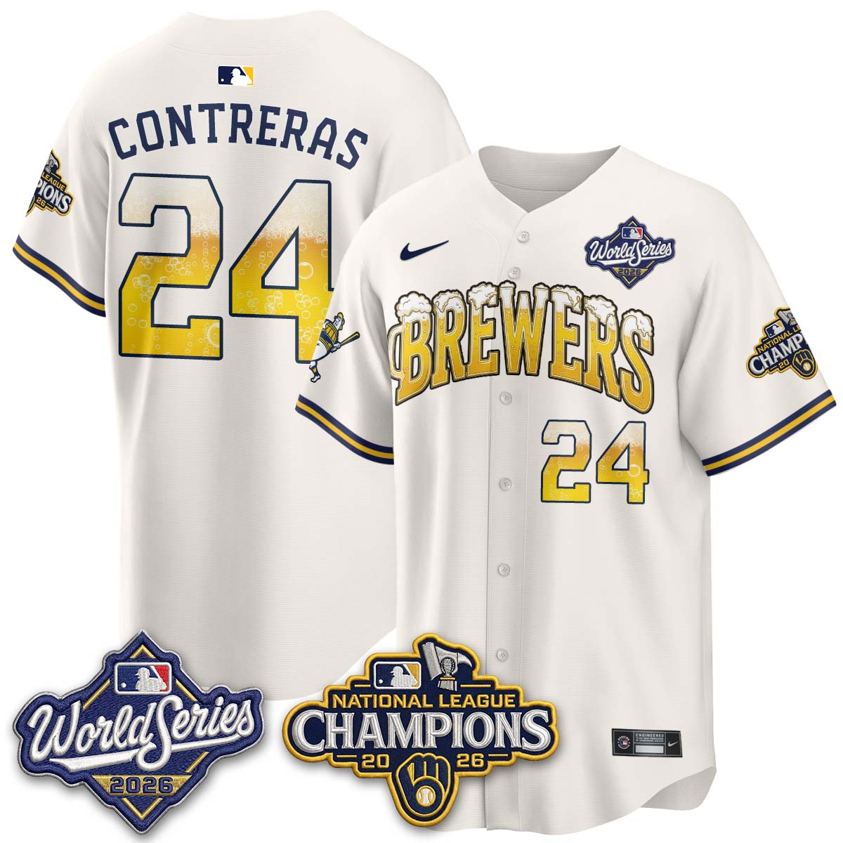 MIL "Pitcher & Pint" 2026 NL Champions Limited Edition - Stitched