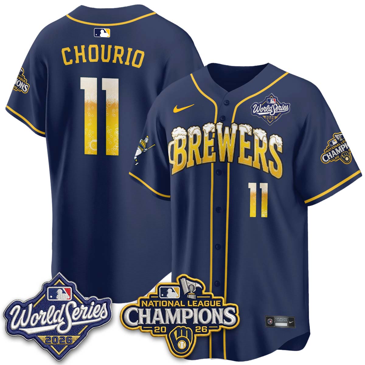 MIL "Pitcher & Pint" 2026 NL Champions Limited Edition - Stitched