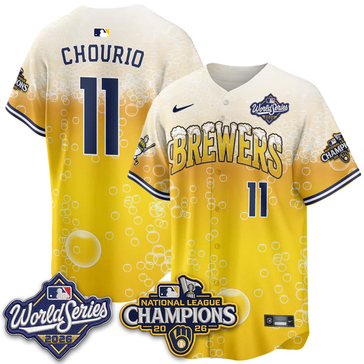 MIL "Pitcher & Pint" 2026 NL Champions Limited Edition - Stitched