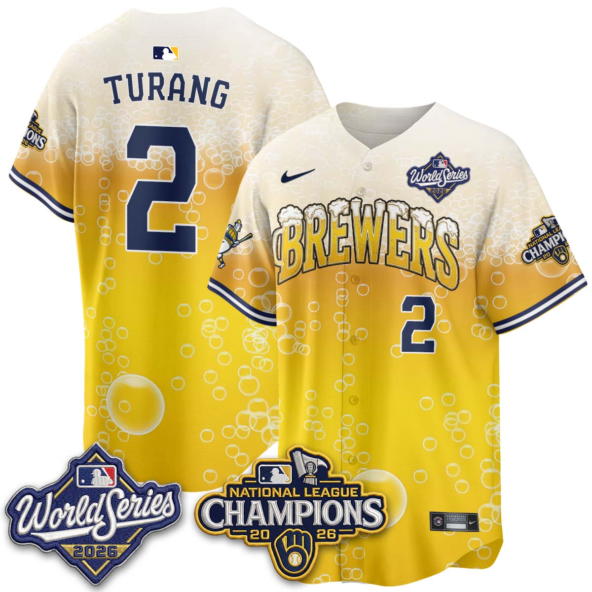 MIL "Pitcher & Pint" 2026 NL Champions Limited Edition - Stitched