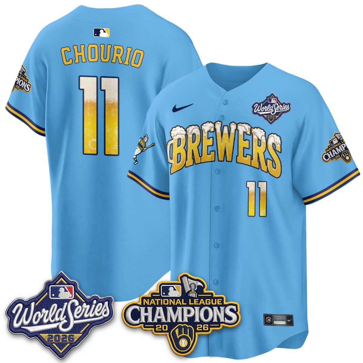 MIL "Pitcher & Pint" 2026 NL Champions Limited Edition - Stitched