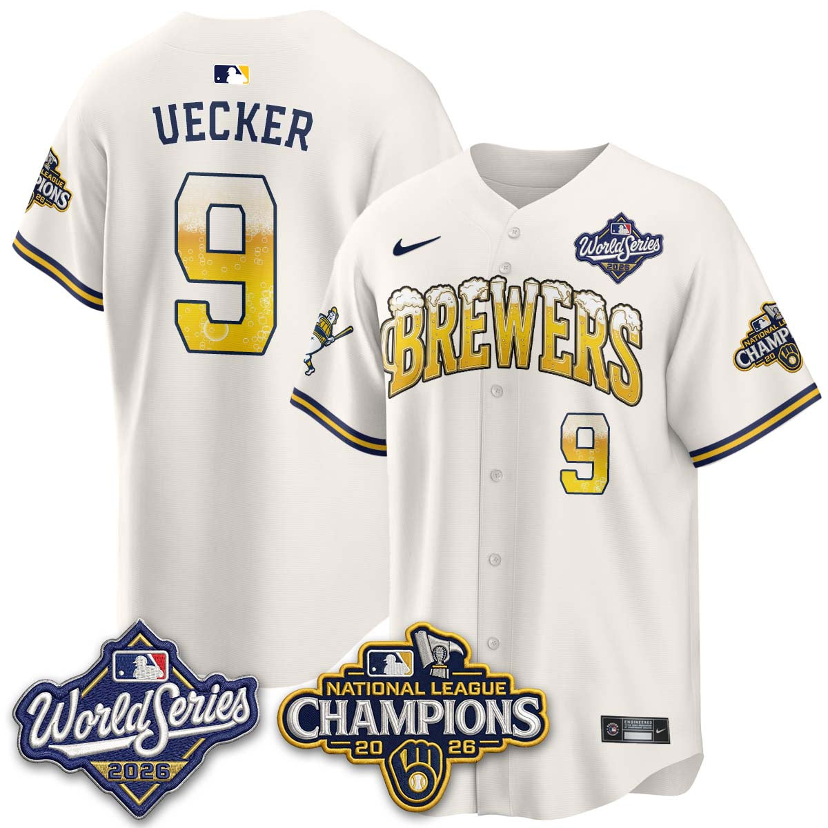 MIL "Pitcher & Pint" 2026 NL Champions Limited Edition - Stitched