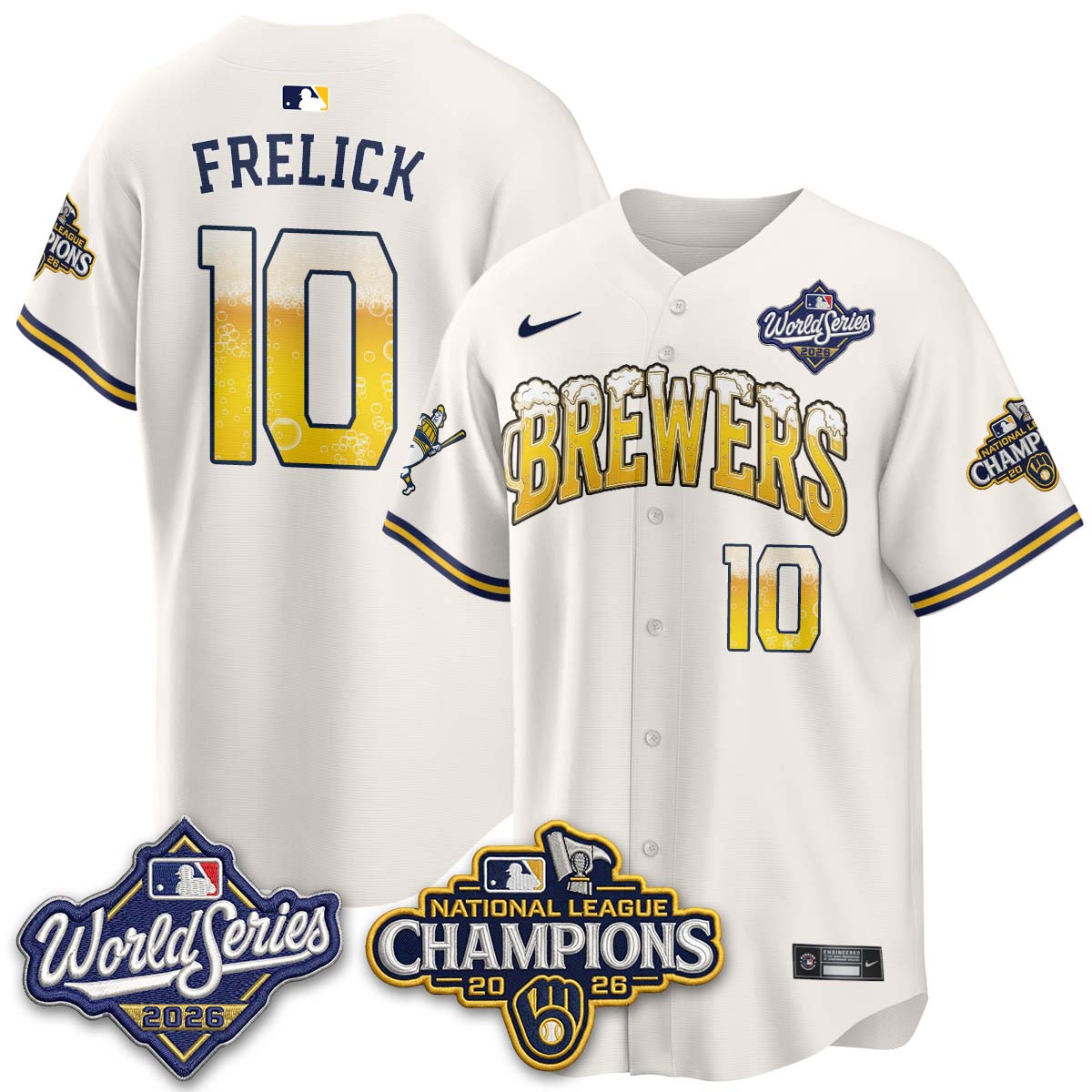 MIL "Pitcher & Pint" 2026 NL Champions Limited Edition - Stitched