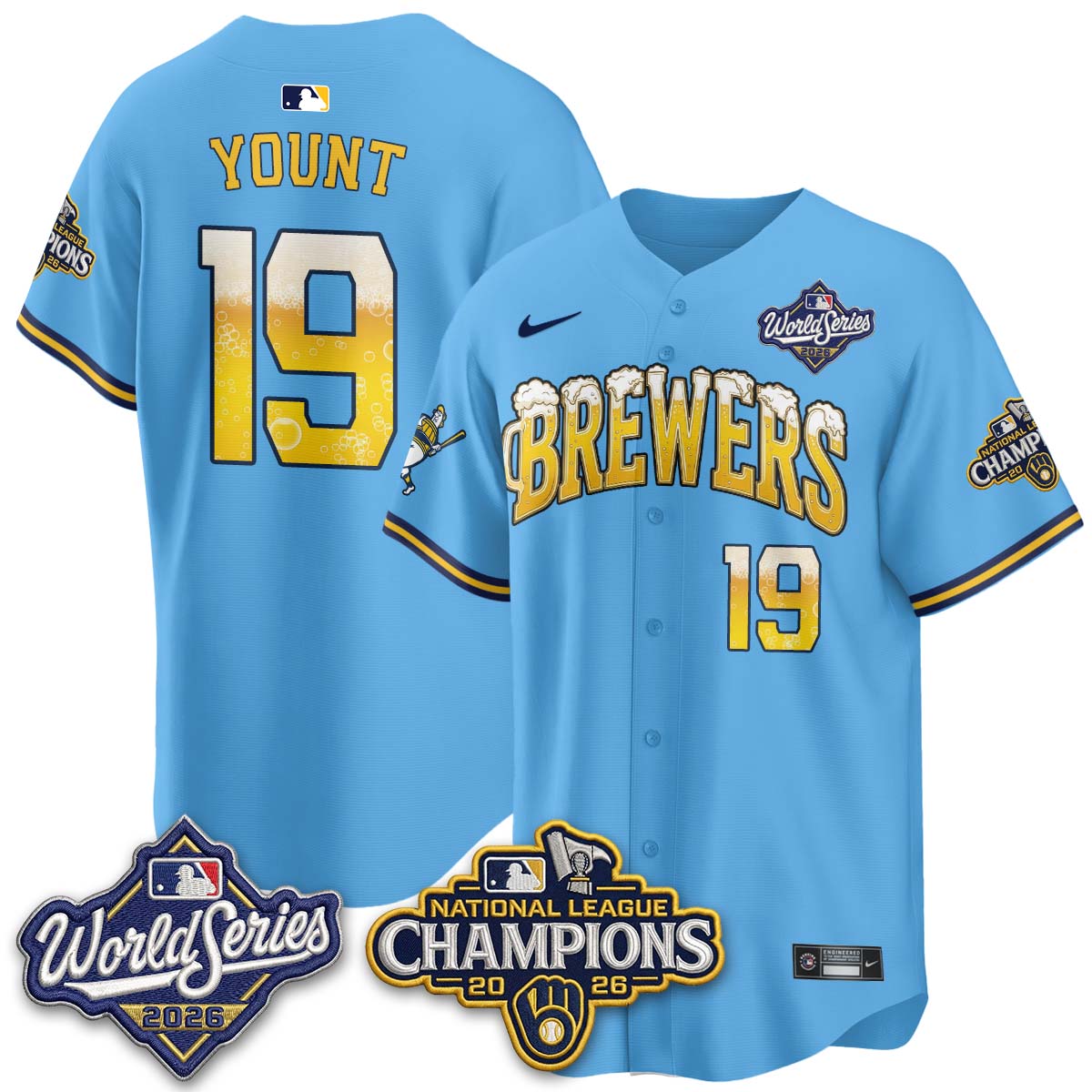 MIL "Pitcher & Pint" 2026 NL Champions Limited Edition - Stitched
