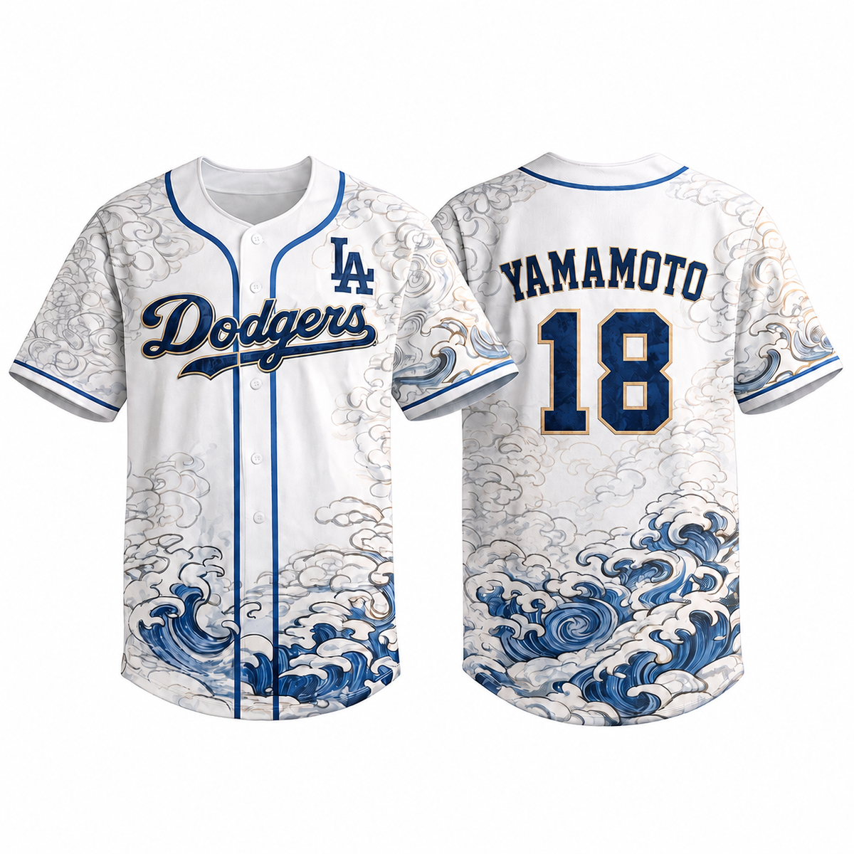 Men's Los Angeles Wave Heritage Jersey - All Stitched