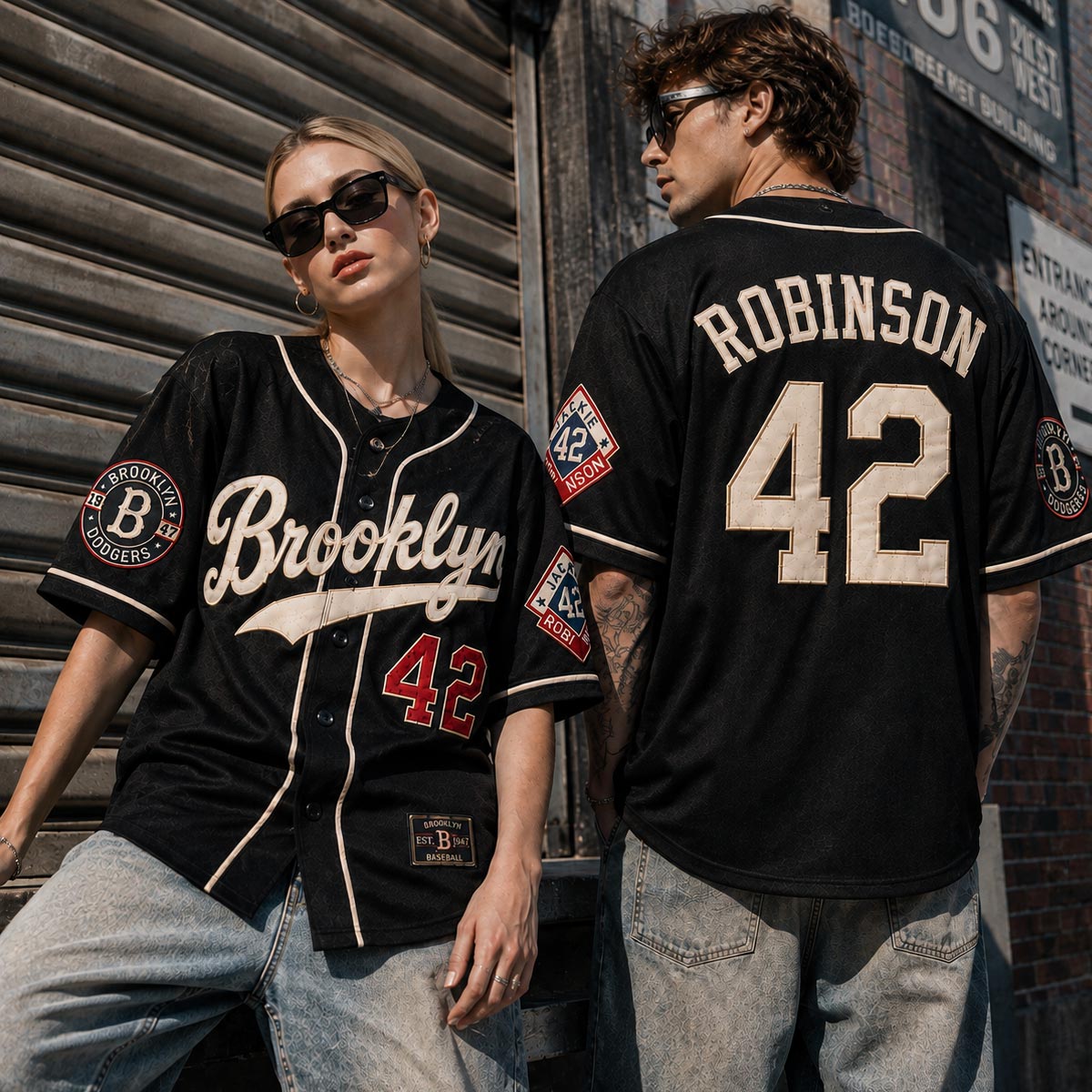 Robinson Legacy Heritage Baseball Jersey Lifestyle